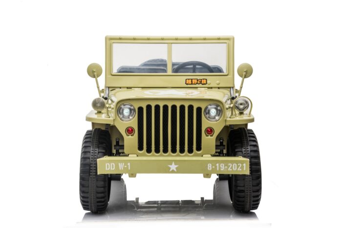 NEW 2024 24V XL 3 Seater Willys MB ride on Jeep - Image 2