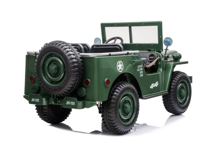 NEW 2024 24V XL 3 Seater Willys MB ride on Jeep - Image 13
