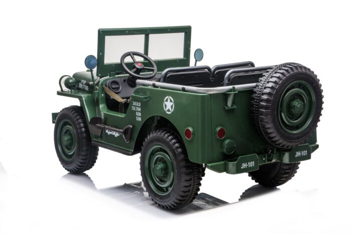 NEW 2024 24V XL 3 Seater Willys MB ride on Jeep - Image 15
