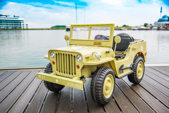 NEW 2024 24V XL 3 Seater Willys MB ride on Jeep - Image 17