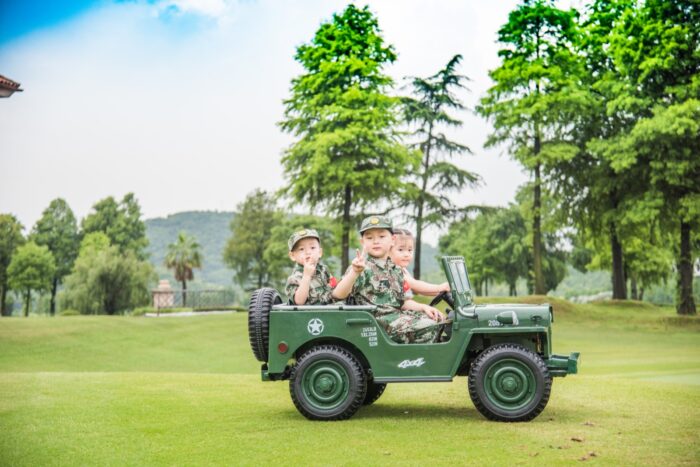 NEW 2024 24V XL 3 Seater Willys MB ride on Jeep - Image 19