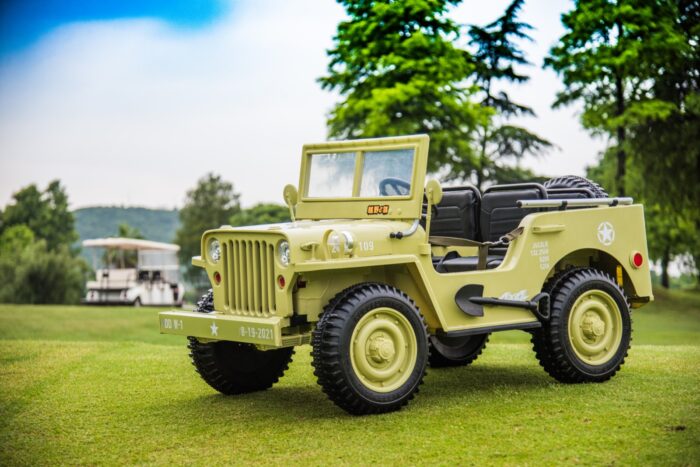 NEW 2024 24V XL 3 Seater Willys MB ride on Jeep - Image 20