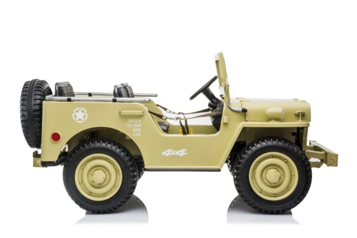 NEW 2024 24V XL 3 Seater Willys MB ride on Jeep - Image 5