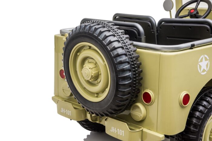 NEW 2024 24V XL 3 Seater Willys MB ride on Jeep - Image 6