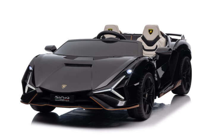 Lamborghini-Sian24v-two-seater-Black-1.jpg Lamborghini Sian (24V) two seater - Image 1