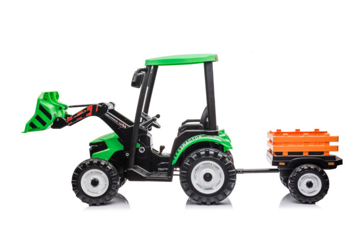 24V Tractor spoon & trailer - Image 6
