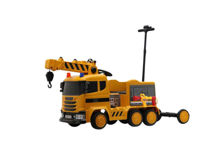 Kids-Eletric-Truck-With-Parentes-Stand-2.jpg Kids Rescue Truck With Parents Stand - Image 1