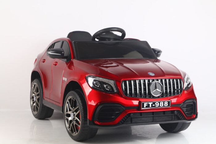 Mercedes Inspired FT-998L Shiny Red Ride on Car for Kids - Image 3