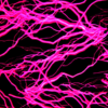 black with lightning pink