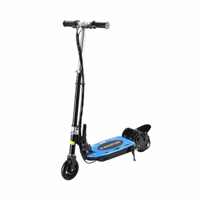 blue-1.jpg Electric scooter by15Telescopic folding - Image 1