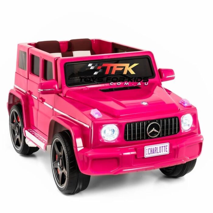 MERCEDES BENZ 7188 INSPIRED 4WD RIDE ON CAR FOR KIDS WITH LEATHER SEATS - Image 2