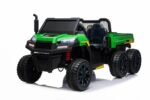 Ride on tractor with EVA wheels 24V - Green