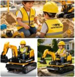 Contraction helmet and vest set